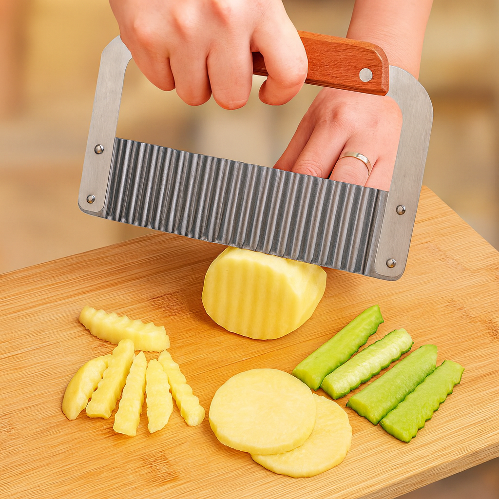 Stainless Steel Potato Chip Slicer