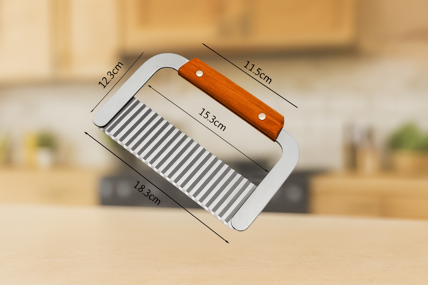 Stainless Steel Potato Chip Slicer