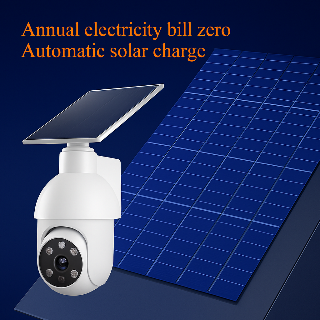 Sensitive Sensor LED Solar Street Light – Wall Mounted Anti-Theft Light with Simulated Monitoring Design