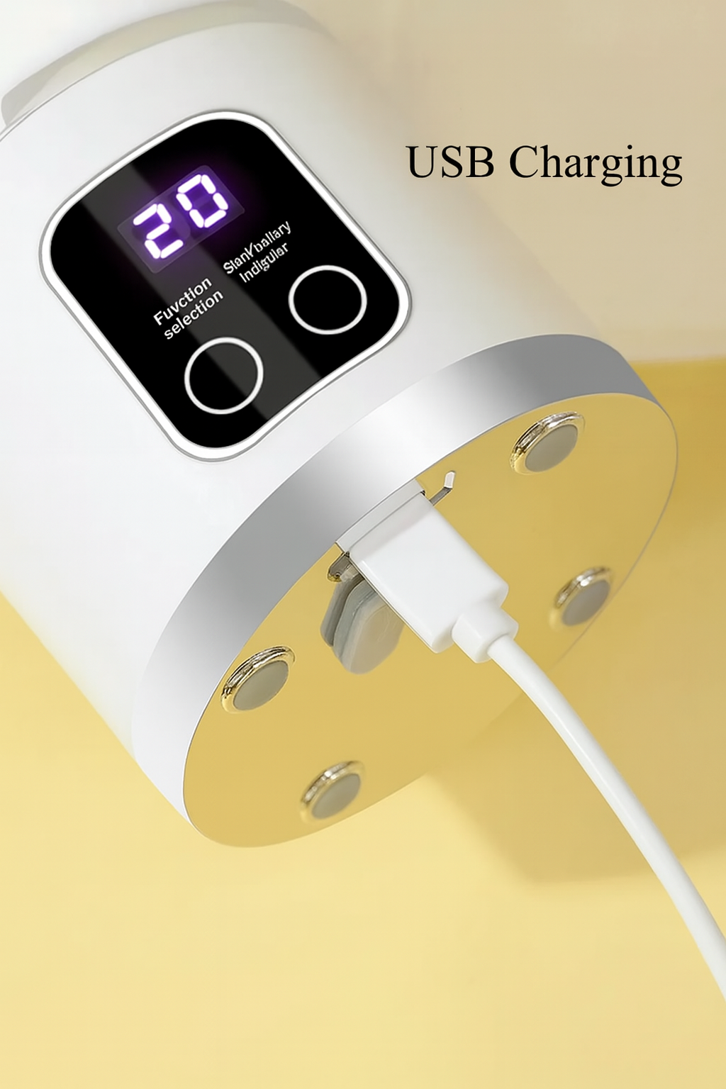 A Portable USB Rechargeable Blender And Juicer