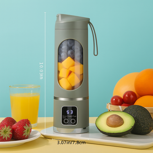 A Portable USB Rechargeable Blender And Juicer