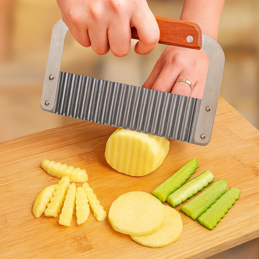 Stainless Steel Potato Chip Slicer